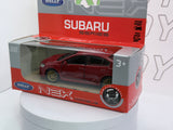 Subaru Impreza WRX Welly 1/38 Rosso