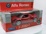 Alfa Romeo 4C Coupé Welly 1/38 Rosso