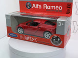 Alfa Romeo 4C Coupé Welly 1/38 Rosso