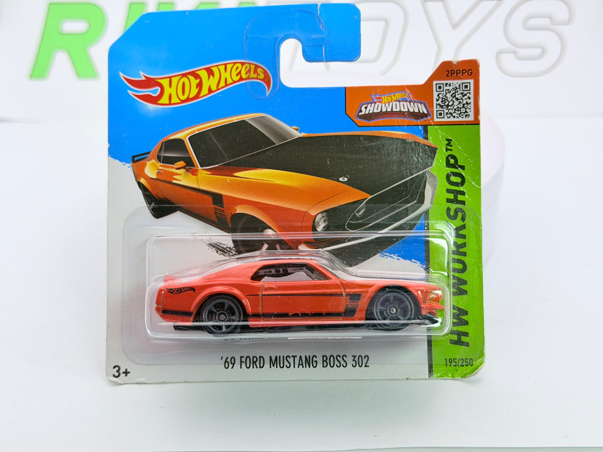 Ford Mustang Boss Hot Wheels  Arancione