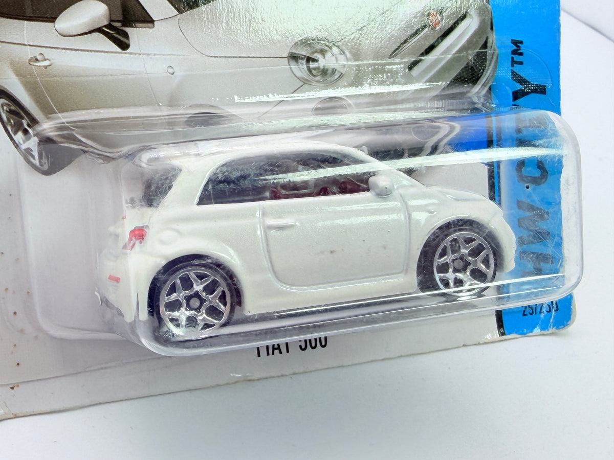 Fiat 500 Hot Wheels  Bianco
