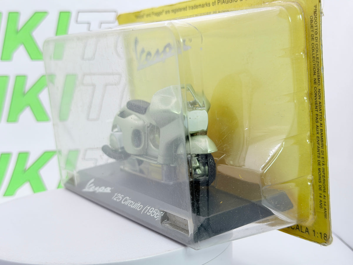 Piaggio Vespa 125 Circuito Edicola 1/18 Verde metallizzato