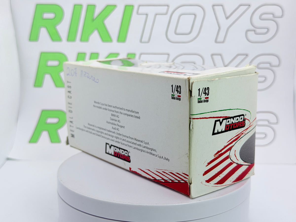 Peugeot 207 Mondo Motors 1/43 Blu