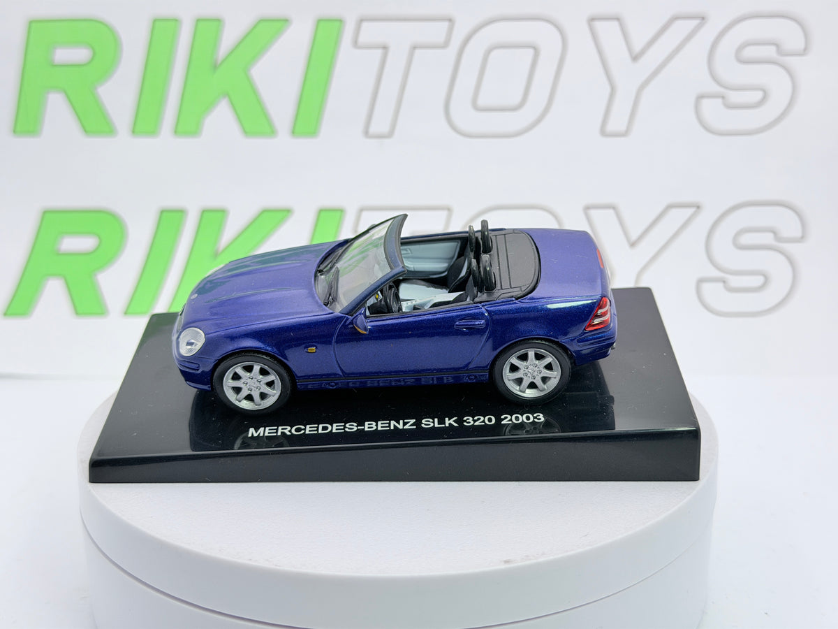 Mercedes Benz SLK 1 320 Edicola 1/43 Blu