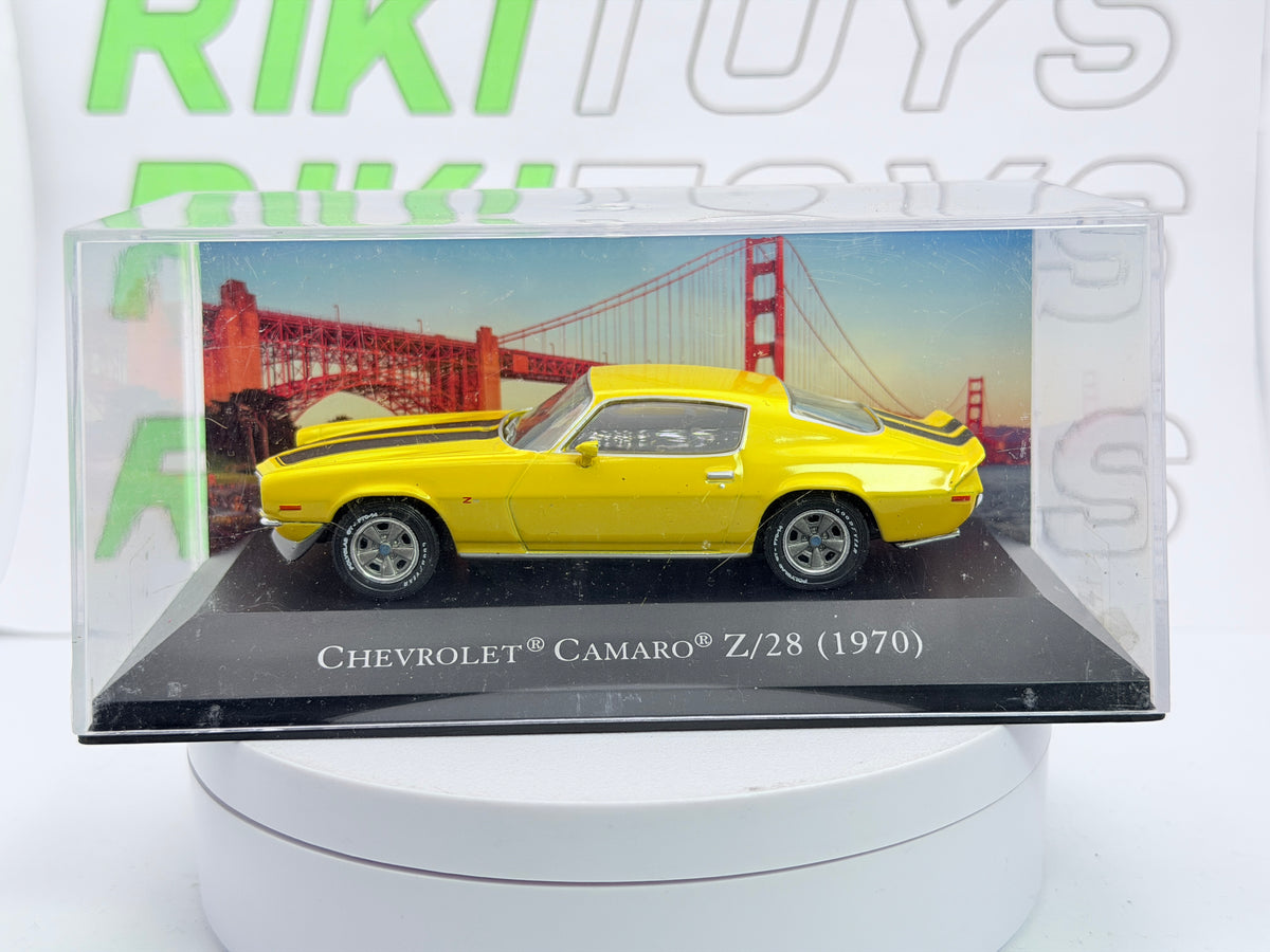 Chevrolet Camaro Z 28 Edicola 1/43 Giallo 1970