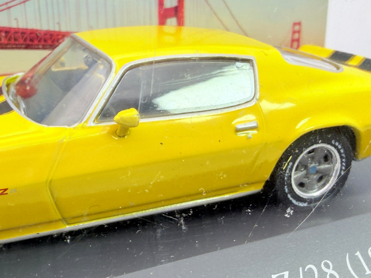 Chevrolet Camaro Z 28 Edicola 1/43 Giallo 1970