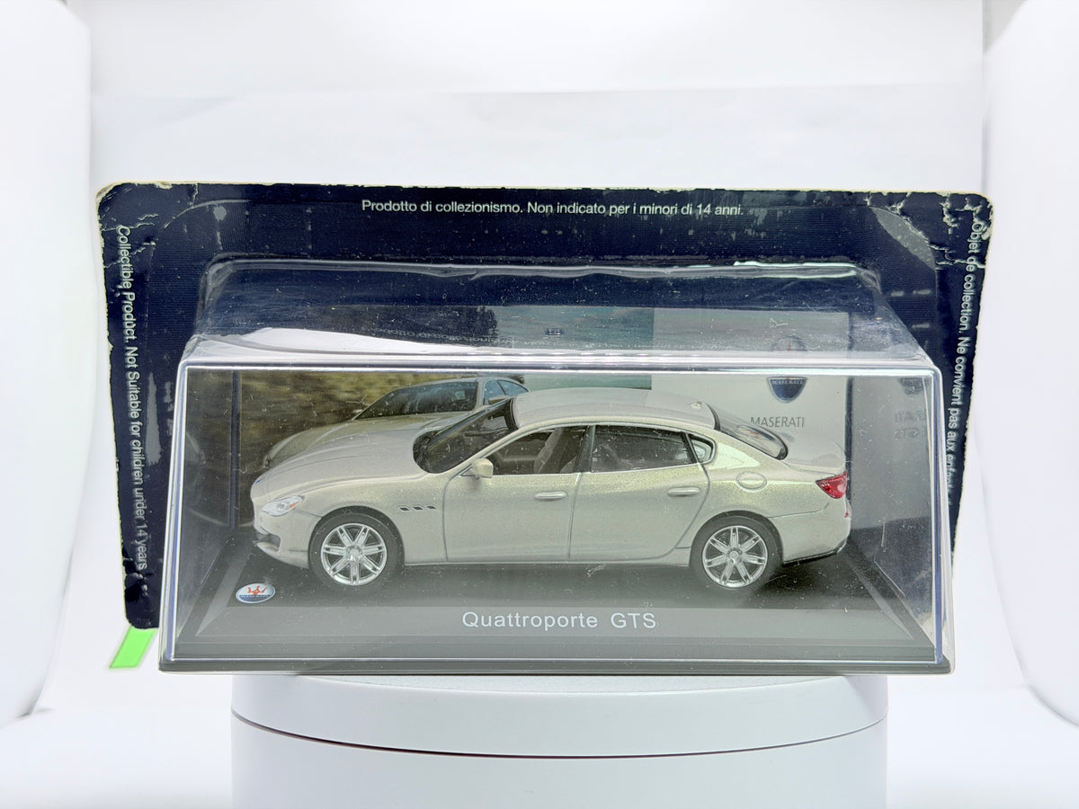 Lamborghini Quattroporte GTS Edicola 1/43 Platino