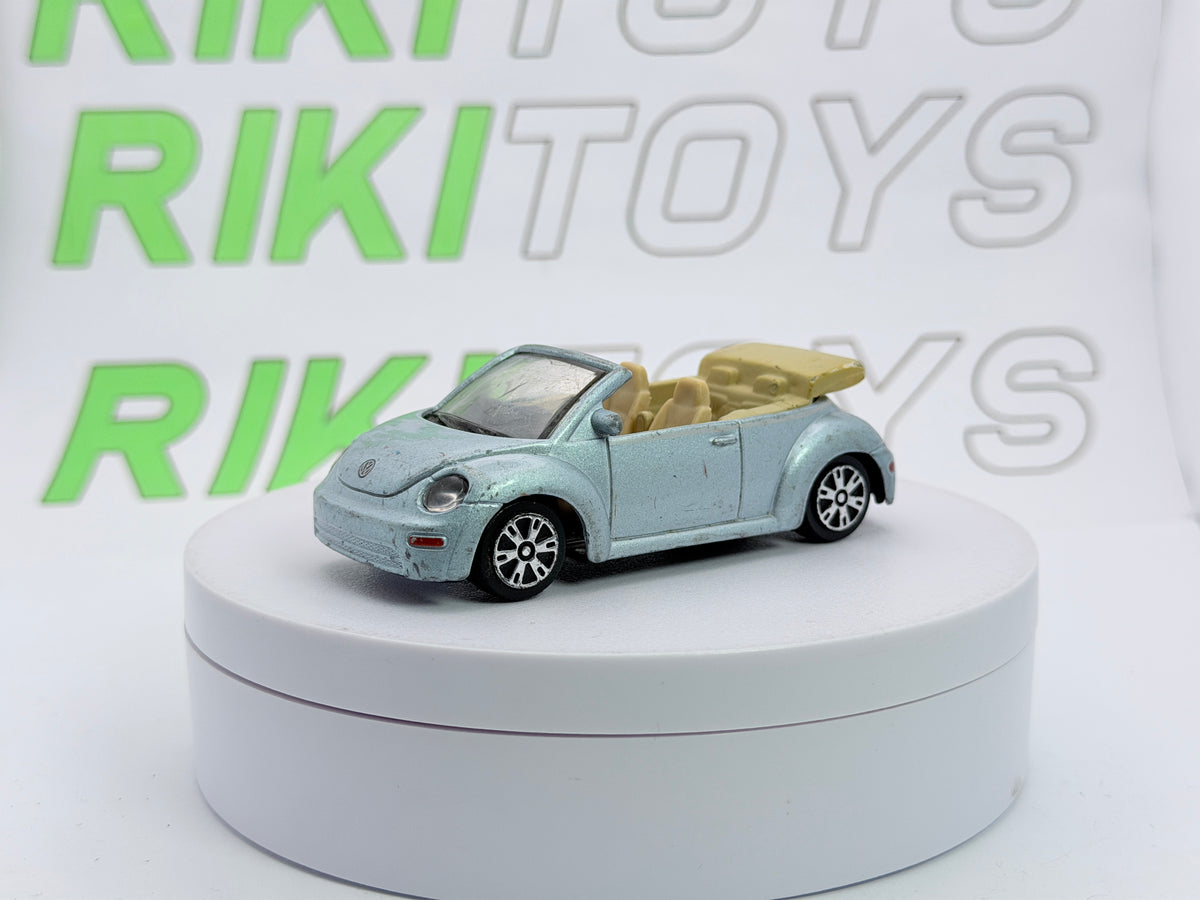 Volkswagen New Beetle Cabrio Maisto 1/43 Azzurro metallizzato