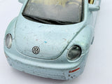 Volkswagen New Beetle Cabrio Maisto 1/43 Azzurro metallizzato