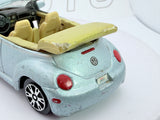 Volkswagen New Beetle Cabrio Maisto 1/43 Azzurro metallizzato