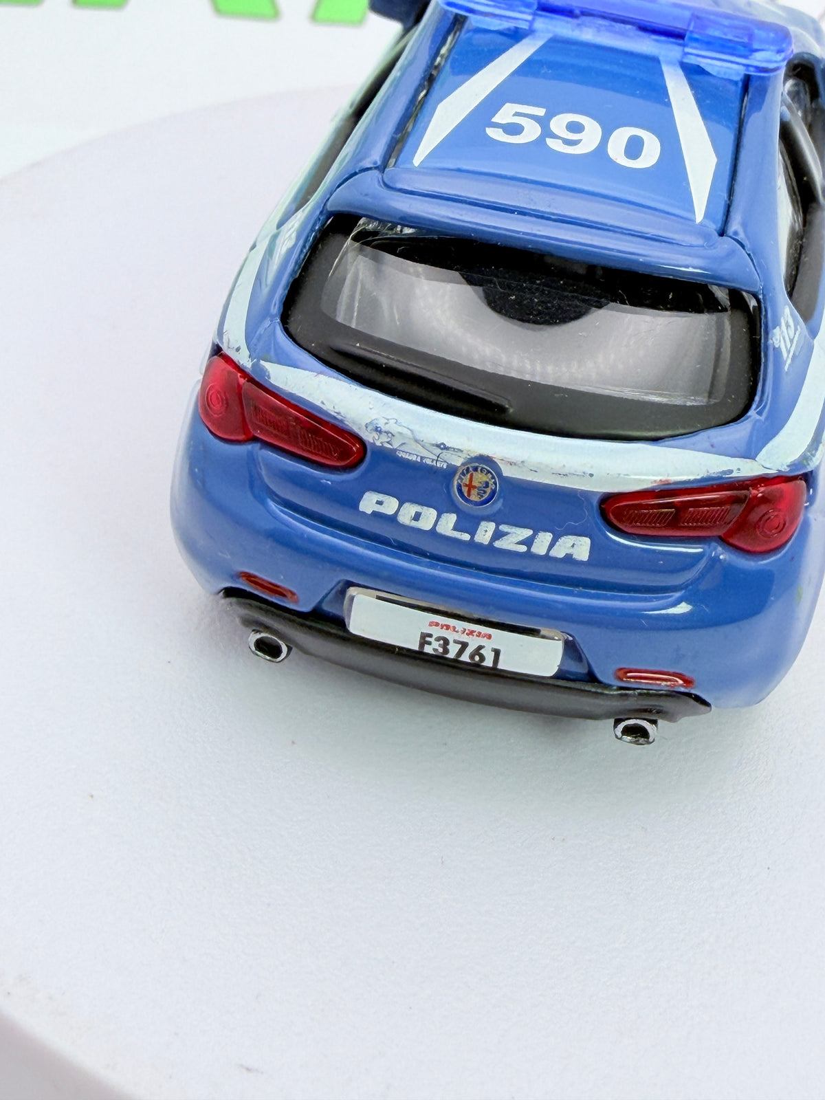 Alfa Romeo Giulietta Burago 1/43 Azzurro