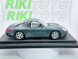Porsche 911 Carrera 996 Burago 1/24 Grigio metallizzato