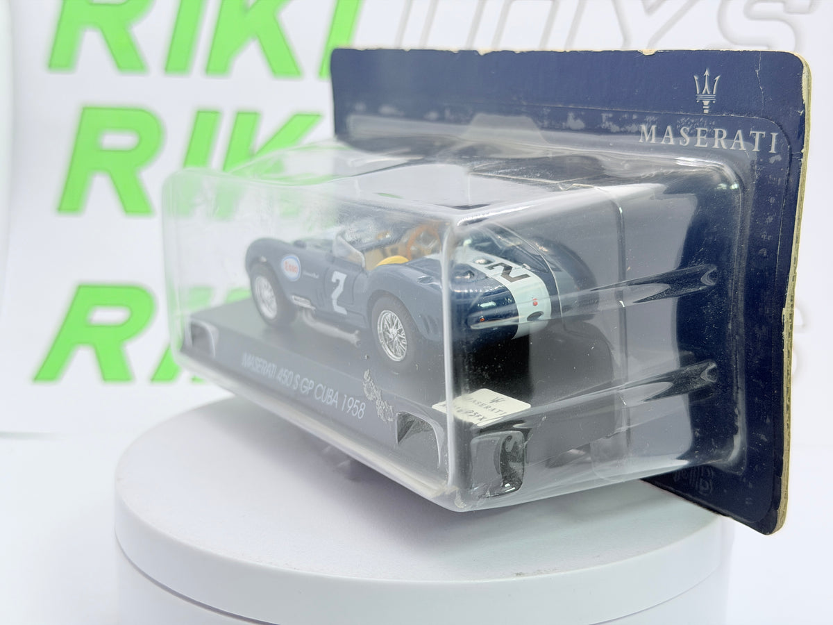 Maserati 450 S Edicola 1/43 Blu 1958