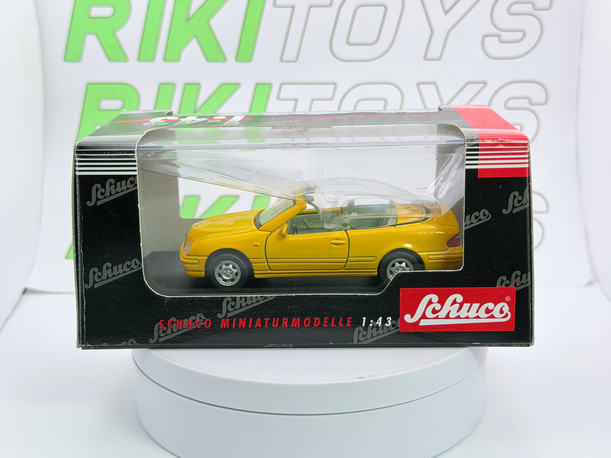Mercedes Benz CLK 1a Serie Cabrio Schuco 1/43 Giallo
