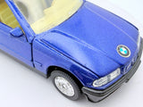 BMW Serie 3 E36 Welly 1/38 Blu Metalizzato 1991