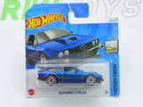 Alfa Romeo Alfetta GTV 6 3000 Hot Wheels 1/60 Blu metallizzato 1983