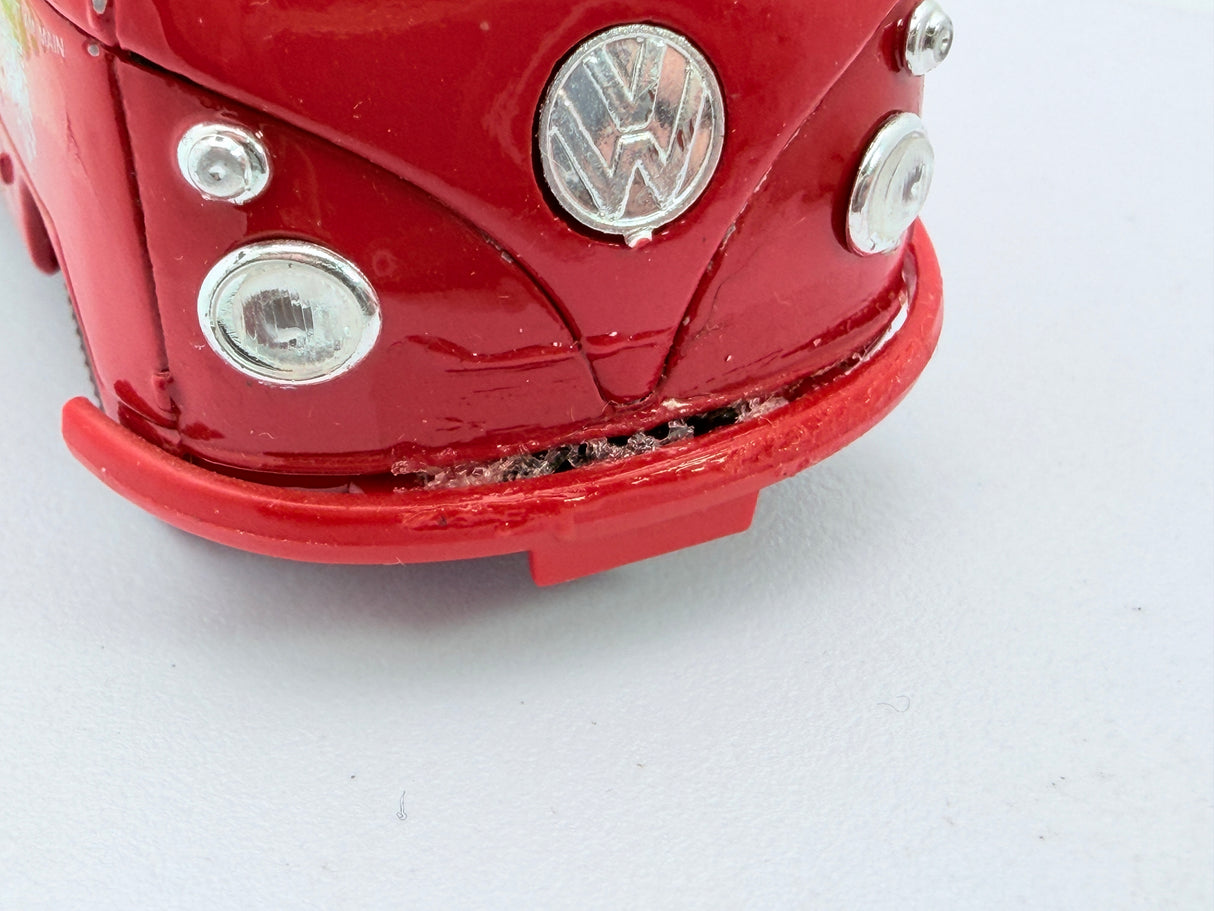 Volkswagen T1 Pompieri Solido 1/43 Rosso