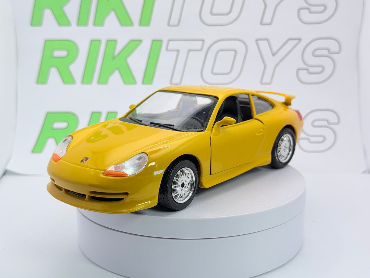Porsche 911 GT3 Burago 1/24 Giallo 1997