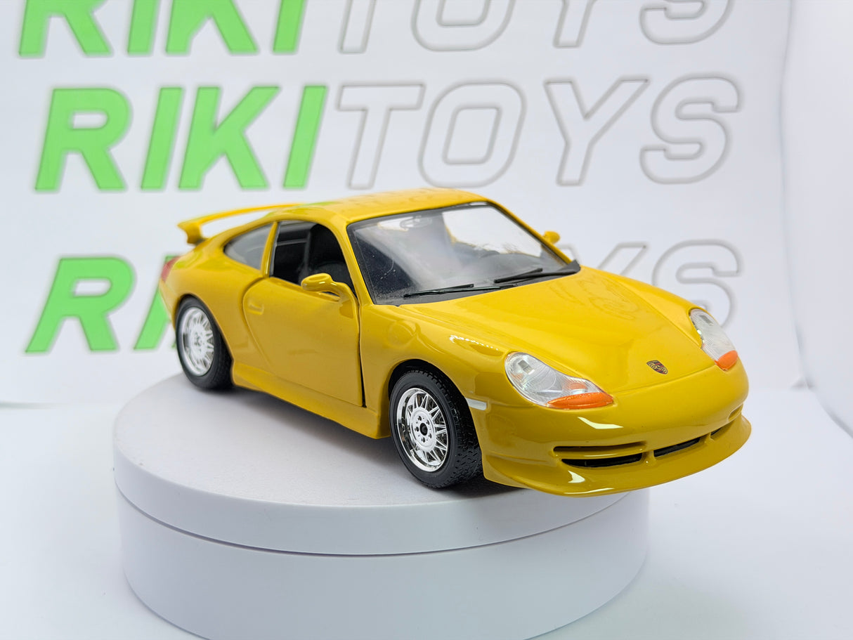 Porsche 911 GT3 Burago 1/24 Giallo 1997