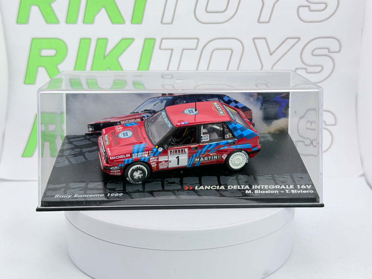 Lancia Delta Integrale 16 V Edicola 1/43 Rosso 1989