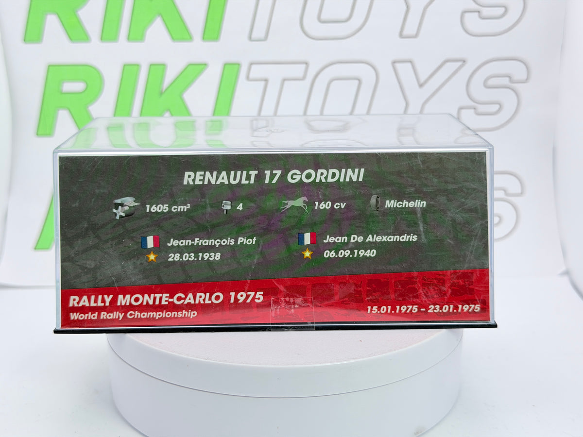 Renault R 17 Gordini Edicola 1/43 Blu 1975