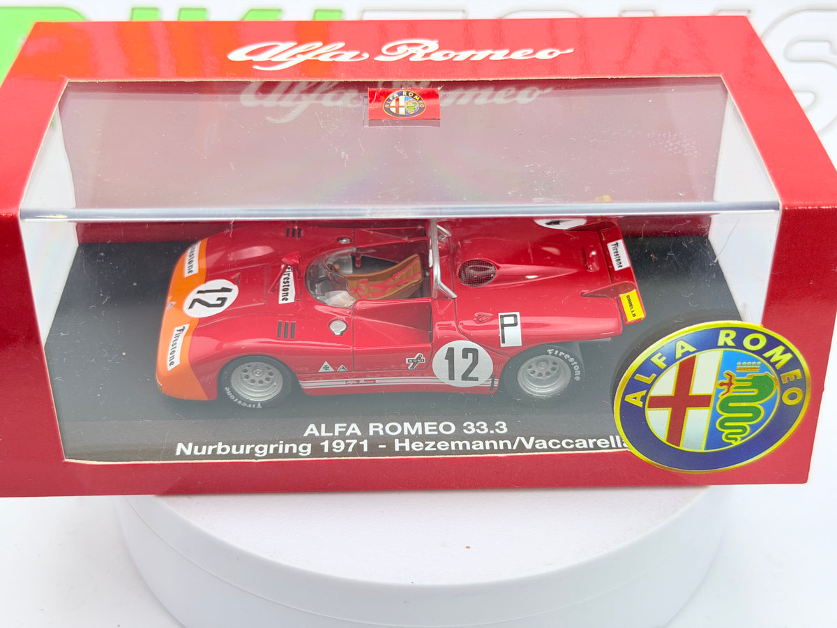 Alfa Romeo 33.3 M4 1/43 Rosso 1971