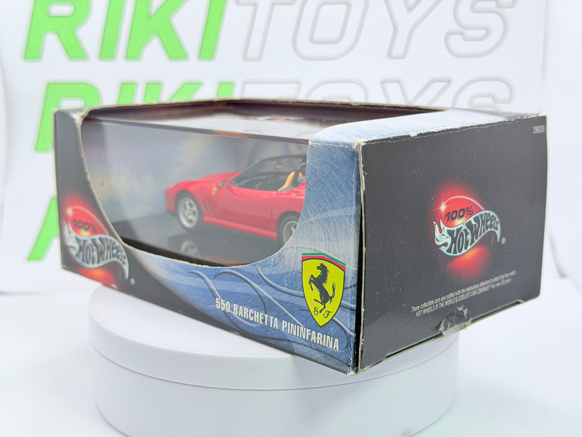 Ferrari 550 Barchetta PininFarina Hotwheels 1/43 Rosso