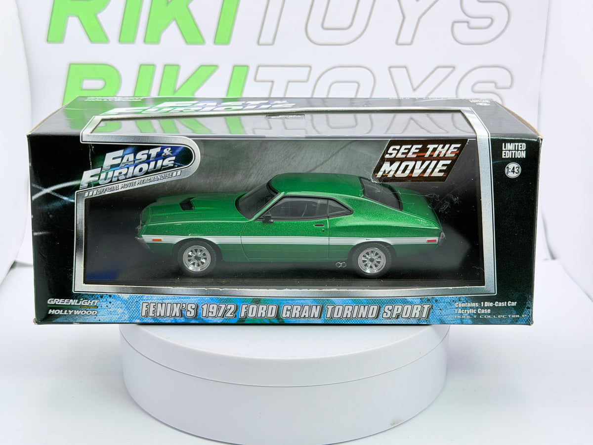 Ford Gran Torino Greenlight 1/43 Verde 1972