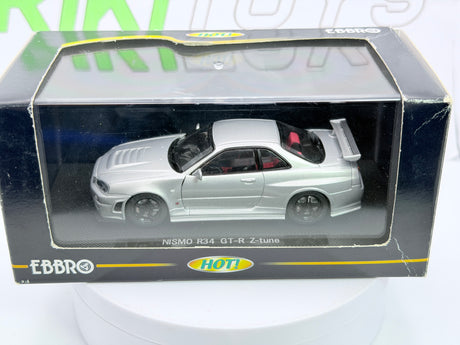 Nissan Nismor 34 GT-R Ebbro 1/43 Argento