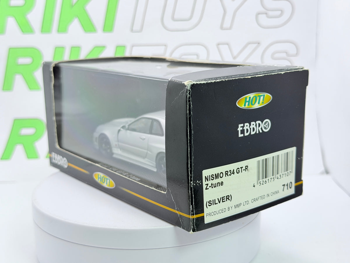 Nissan Nismor 34 GT-R Ebbro 1/43 Argento