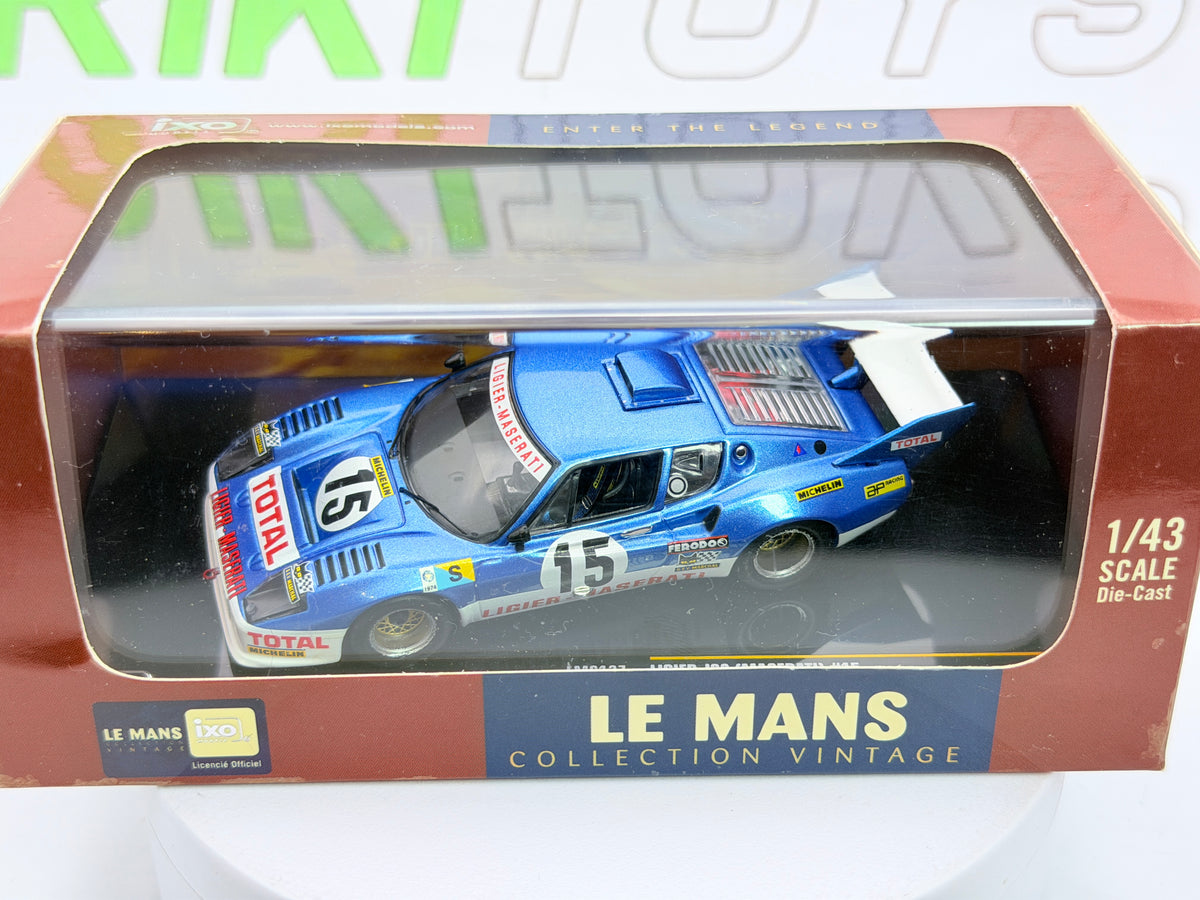 Ligier JS 2 "Maserati" Ixo 1/43 Blu metallizzato 1974