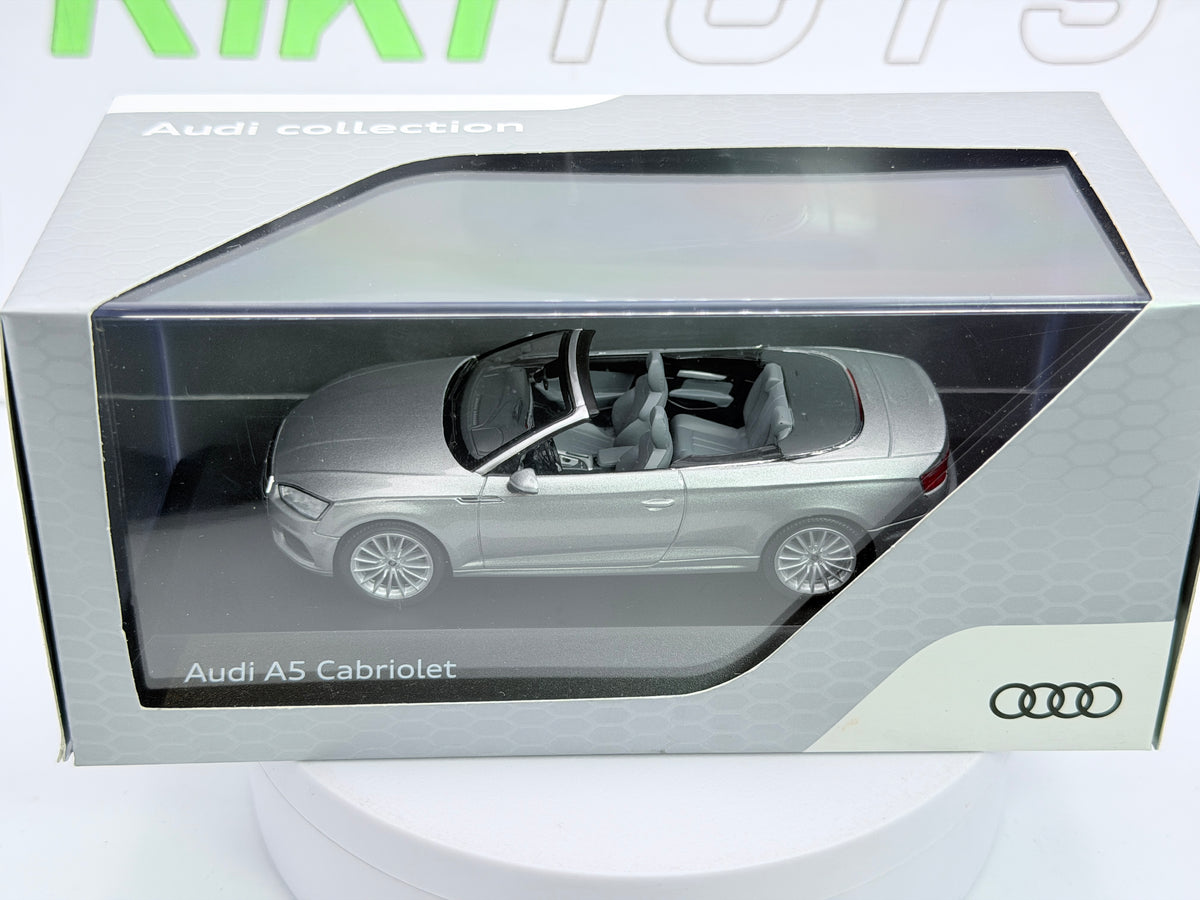 Audi A5 Cabriolet  1/43 Argento