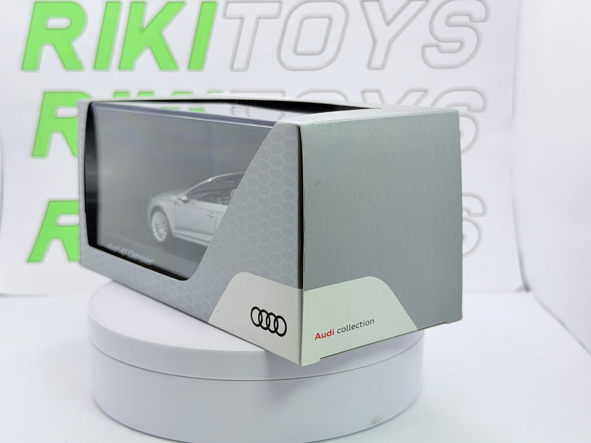 Audi A5 Cabriolet  1/43 Argento
