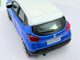Renault Captur Burago 1/43 Blu metallizzato