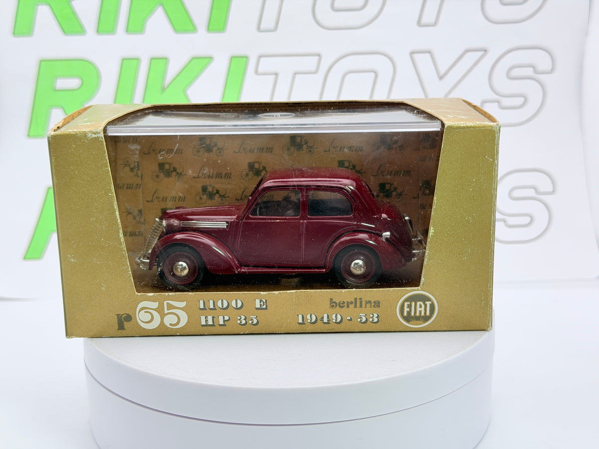 Fiat 1100 E Brumm 1/43 Rosso scuro 1949
