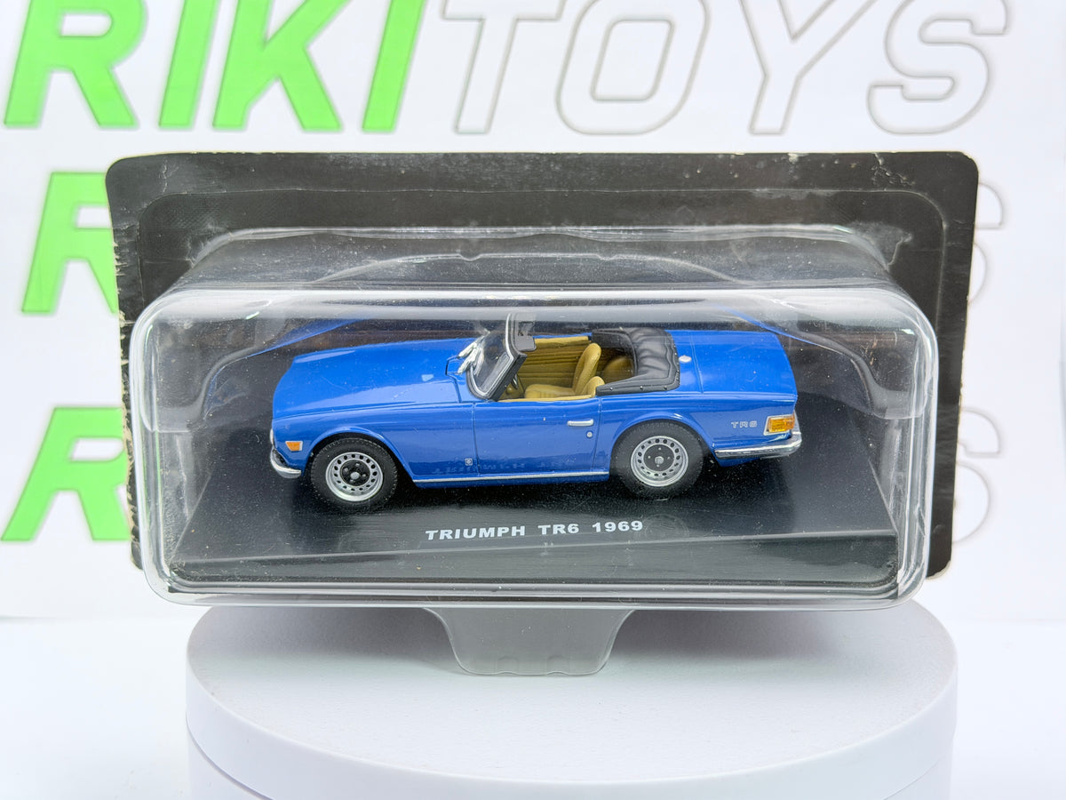 Triumph TR 6 Edicola 1/43 Blu