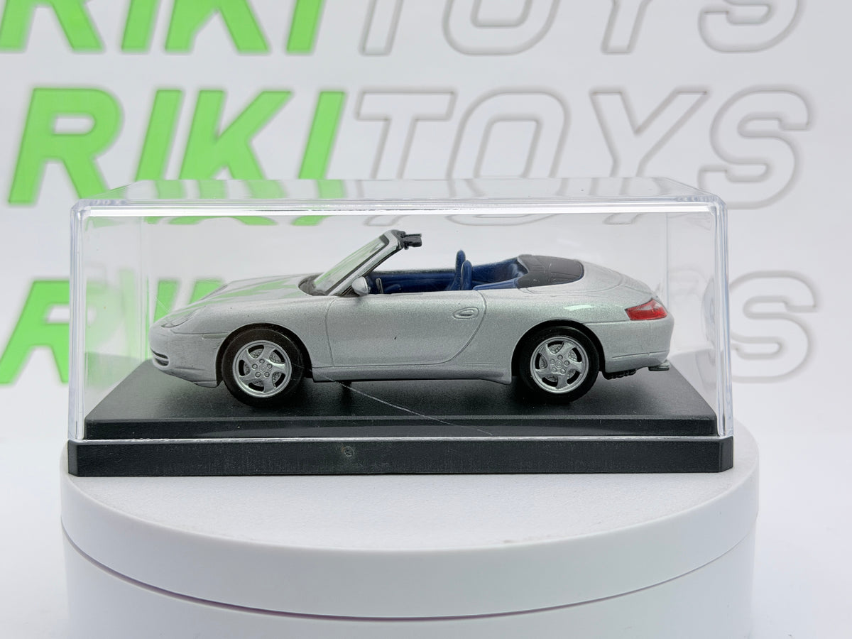 Porsche 911 993 Cabrio Edicola 1/43 Argento