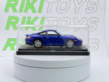 Porsche 911 Turbo Edicola 1/43 Blu metallizzato 2000