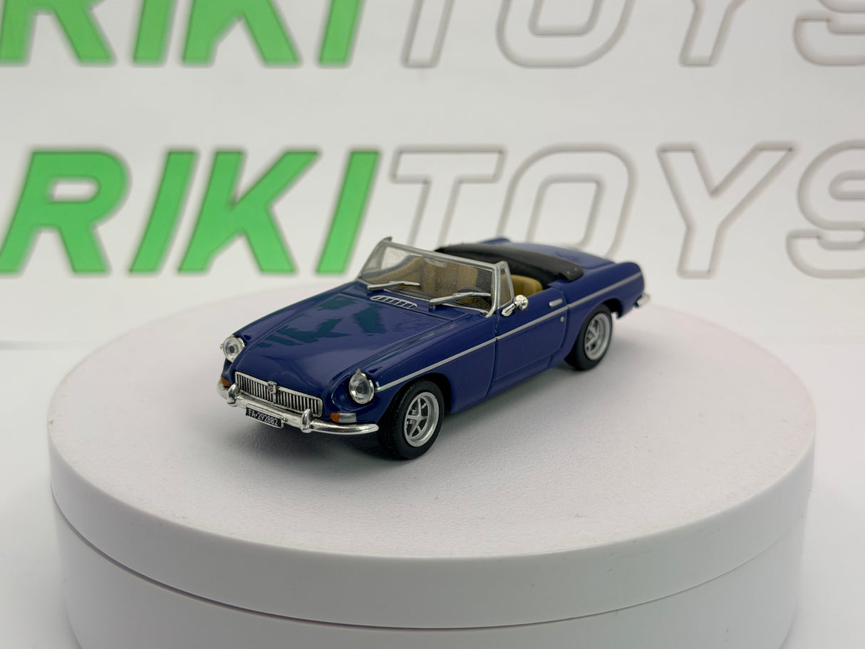MG B Spider Edicola 1/43 Blu 1967