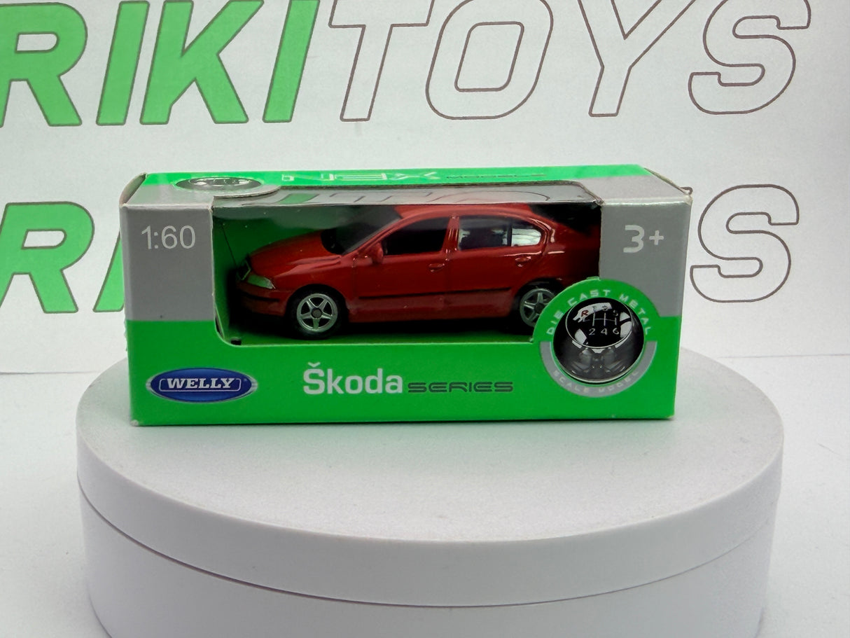 Skoda Octavia belina Welly 1/60 Rosso