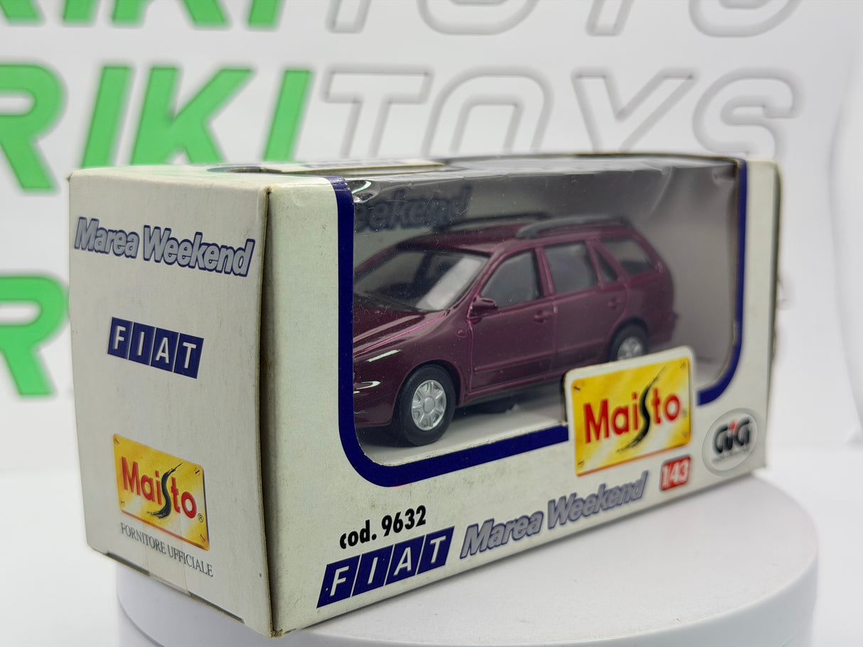 Fiat Marea Weekend Maisto 1/43 Rosso scuro 1996