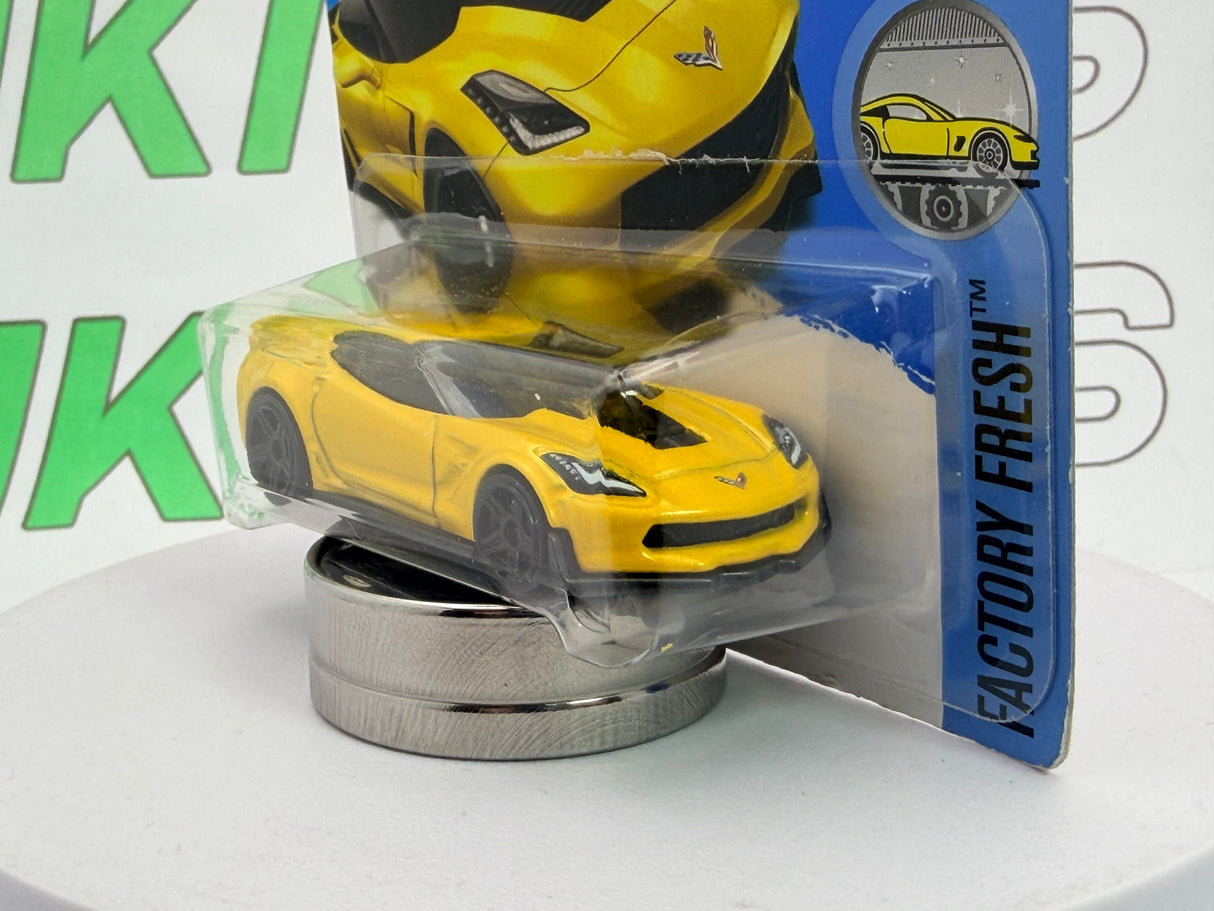 Chevrolet Corvette C7 706 Hot Wheels 1/60 Giallo