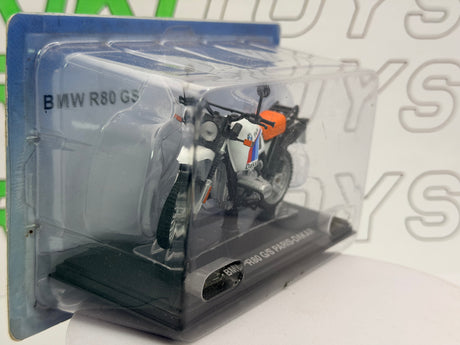 BMW R 80 GS Paris-Dakar Edicola 1/24 Bianco