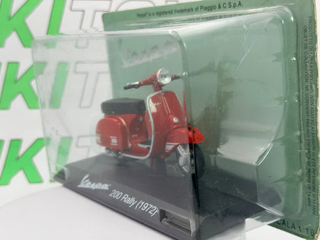 Piaggio Vespa 200 Rally Maisto 1/18 Arancione 1972
