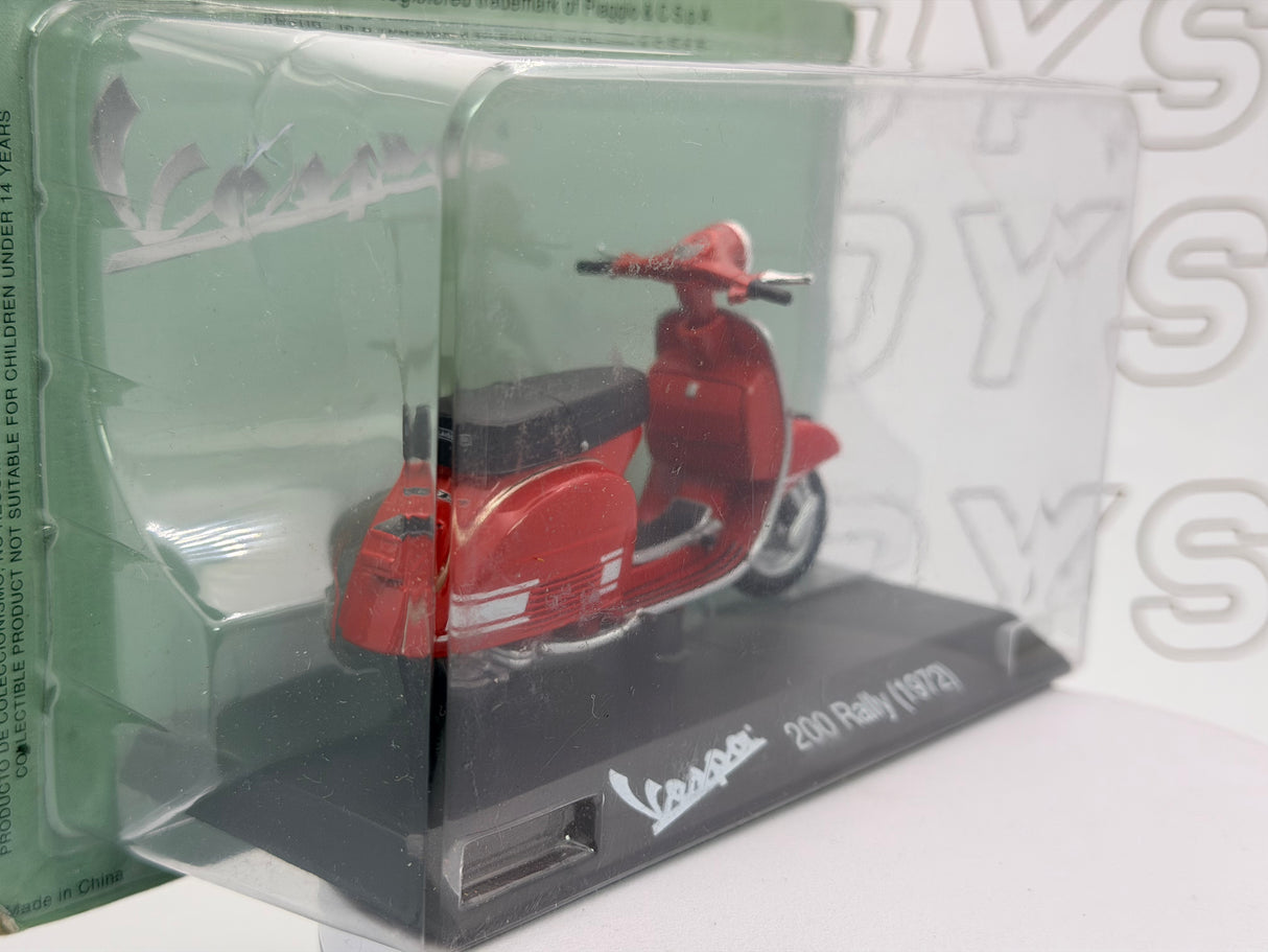 Piaggio Vespa 200 Rally Maisto 1/18 Arancione 1972