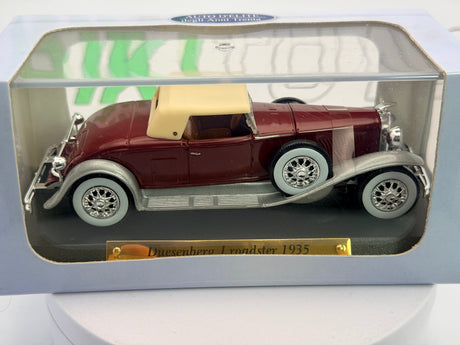 Duesemberg J Roadster Solido 1/43 Rosso scuro 1935