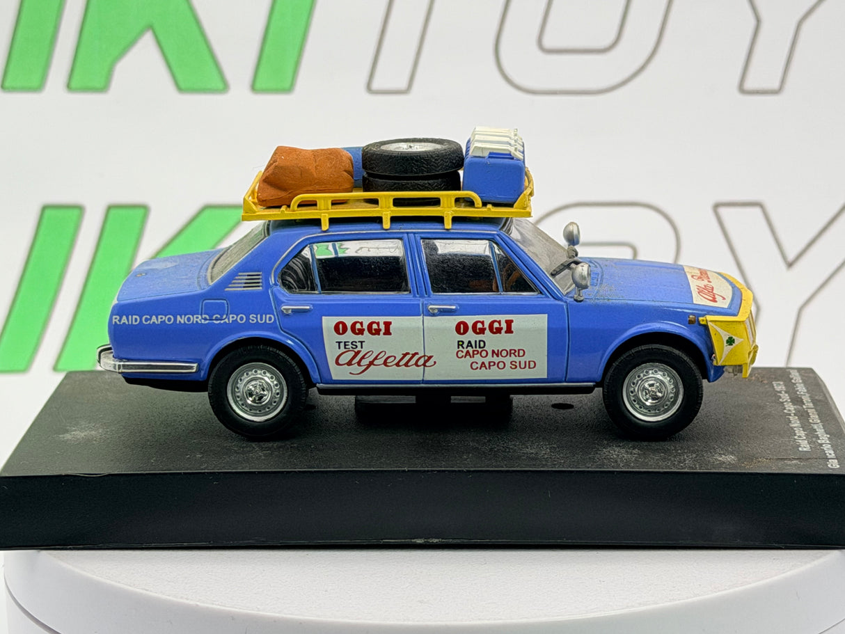 Alfa Romeo Alfetta Raid Edicola 1/43 Blu 1972
