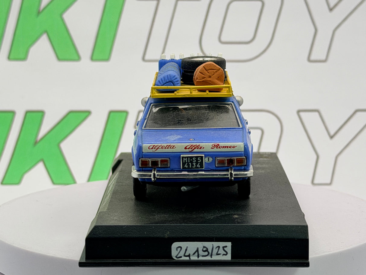 Alfa Romeo Alfetta Raid Edicola 1/43 Blu 1972