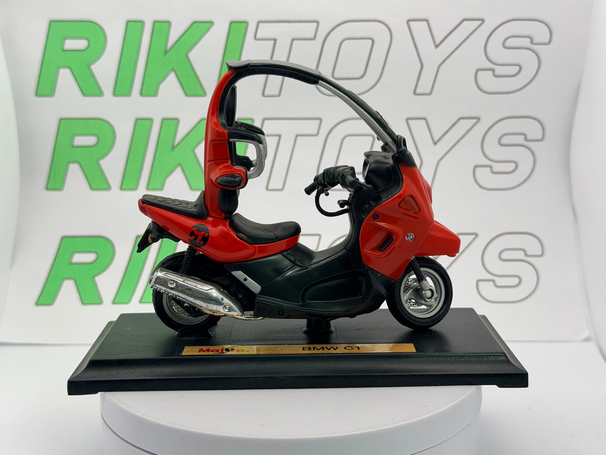 BMW C1 Maisto 1/18 Rosso