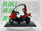 BMW C1 Maisto 1/18 Rosso